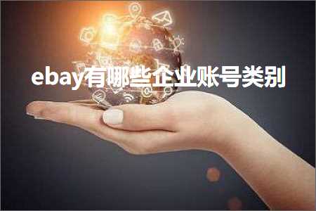 跨境电商知识:ebay有哪些企业账号类别+